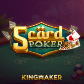 5 Card Poker - kayaking cards game
